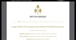 Desktop Screenshot of britisharrows.com